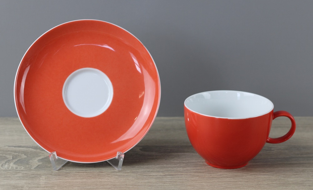 Thomas Sunny Day Tazza Da Caffè In Porcellana Arancione – Lavabile In Lavastoviglie E Microonde, 10850-408505-14742, Qualità Tedesca