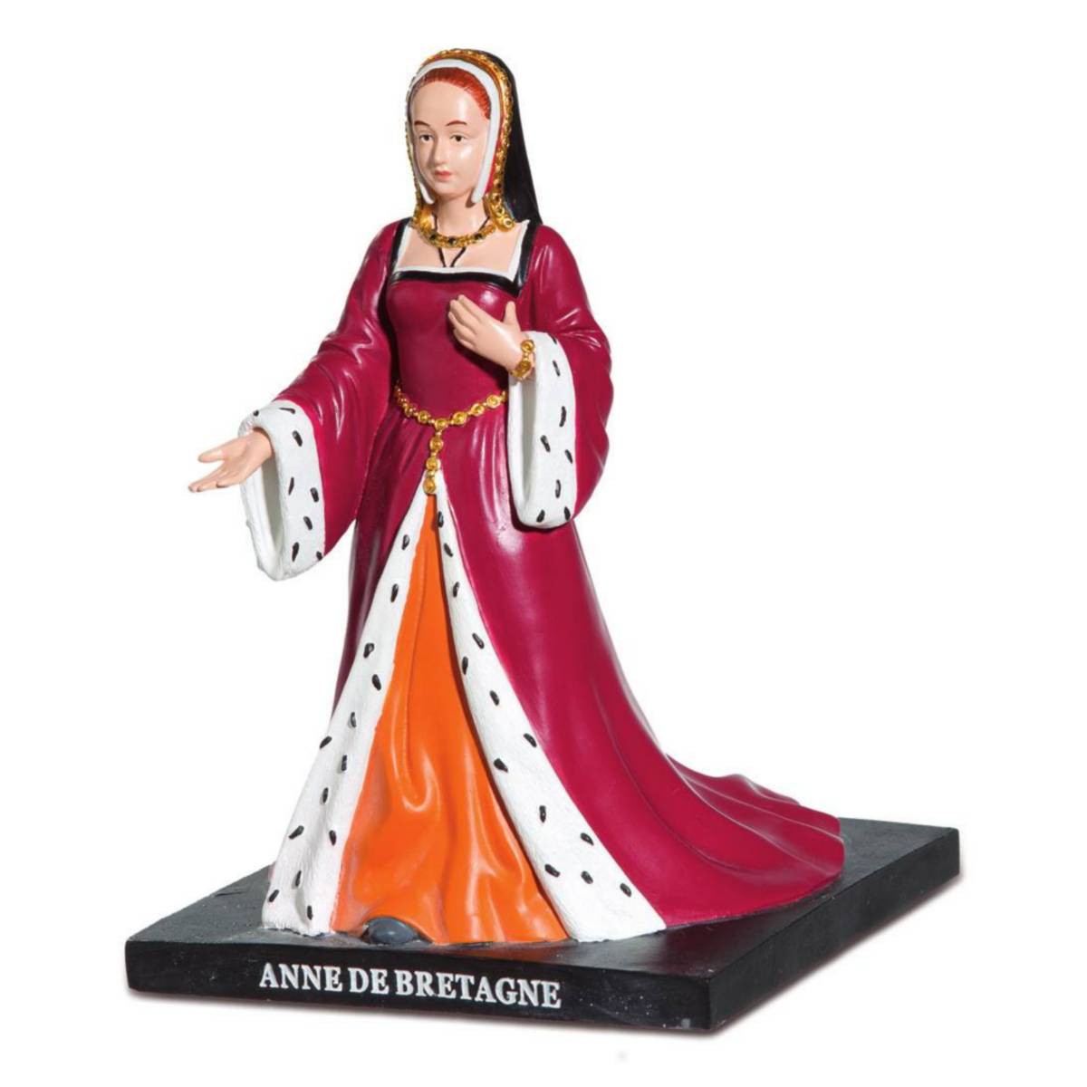 Figur Anne de Bretagne 14,5cm Königin von Frankreich, Sizilien und