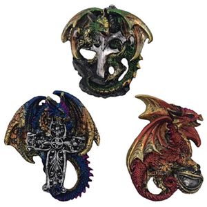 Funny Dragon der Drachen Schulanfänger Drachenfigur Deko Figur