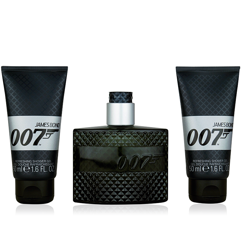 James Bond 007 Eau de Toilette 50ml + 2x Shower Gel 50ml Parfum