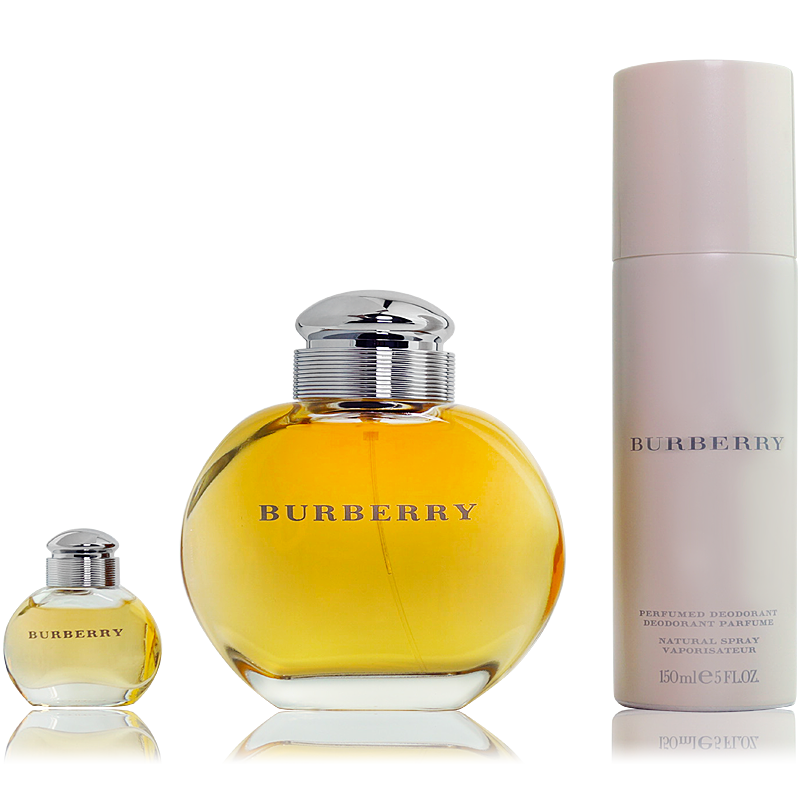 Burberry for Women Eau de Parfum 100ml + Deo Spray 150ml + Mini 4,5ml