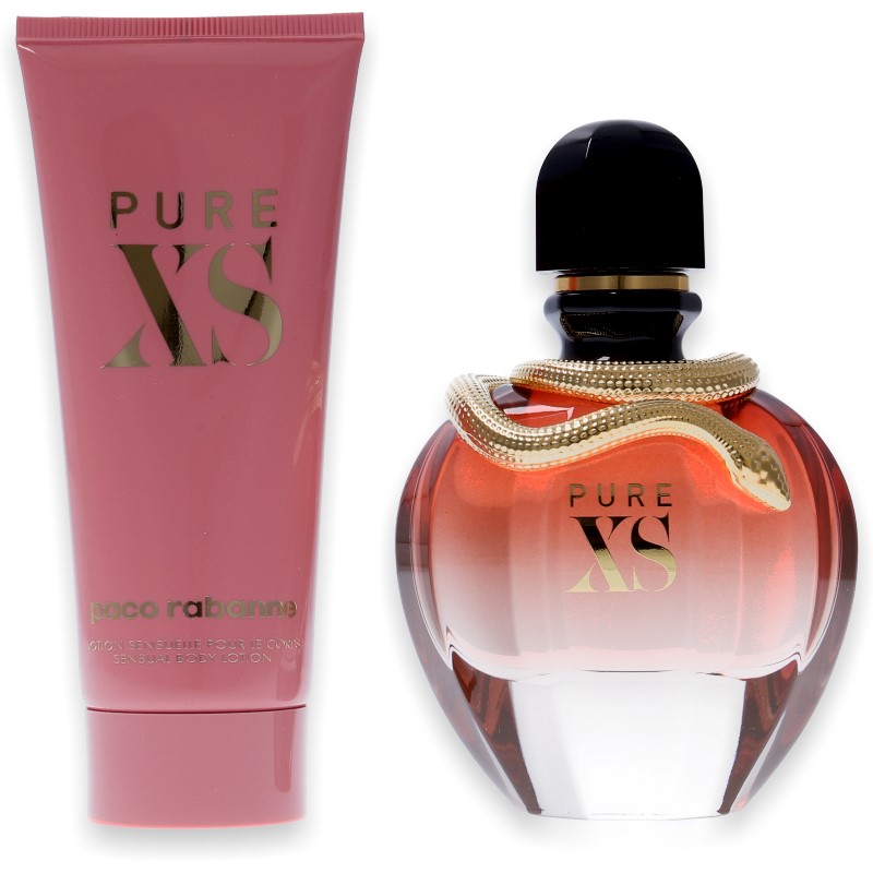 Paco Rabanne Pure XS for Her Eau de Parfum 80ml + Body Lotion 100ml