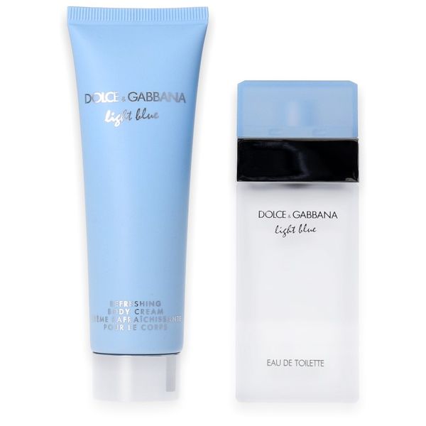 Dolce & Gabbana Light Blue Set 25ml Eau de Toilette + 50ml Body Cream Damenparfüm Parfüm für Dich Dolce & Gabbana Light Blue Set 25ml Eau de Toilette + 50ml Body Cream Damenparfüm Parfüm für Dich