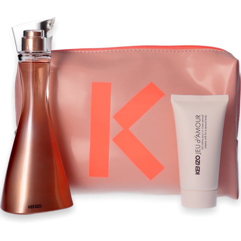 Kenzo Jeu d'Amour Eau de Parfum 100ml + Body Lotion 50ml + Tasche Parfum Discount Parfüm für