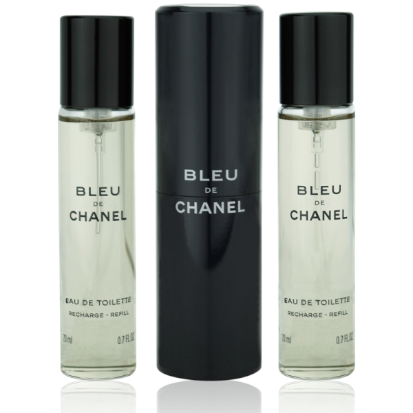 Chanel Bleu de Chanel Eau de Toilette 3x 20ml Spray Parfum Discount