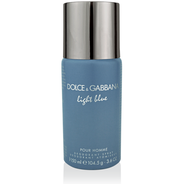 Dolce & Gabbana Light Blue Pour Homme Deodorant Spray 150ml Parfum