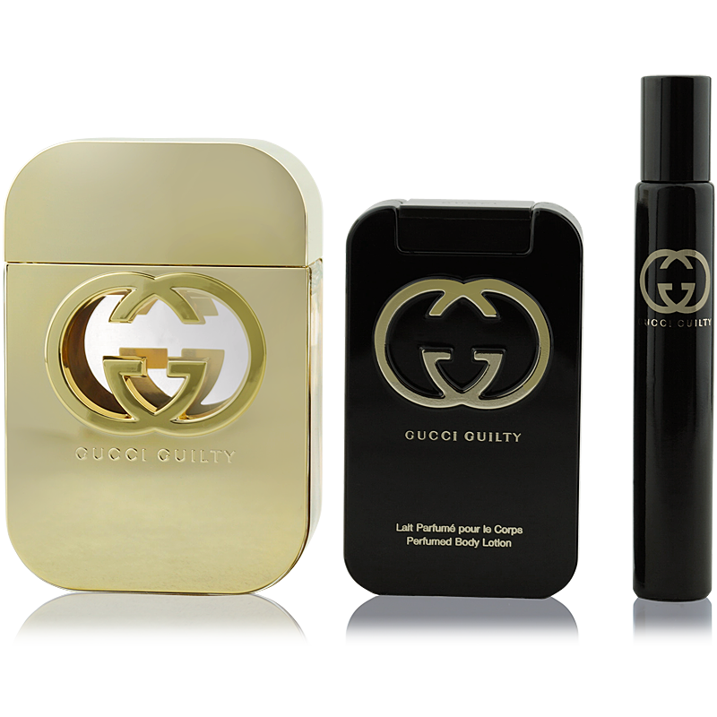 Gucci Guilty Eau de Toilette 75ml + Shower Gel 100ml + Mini Eau de