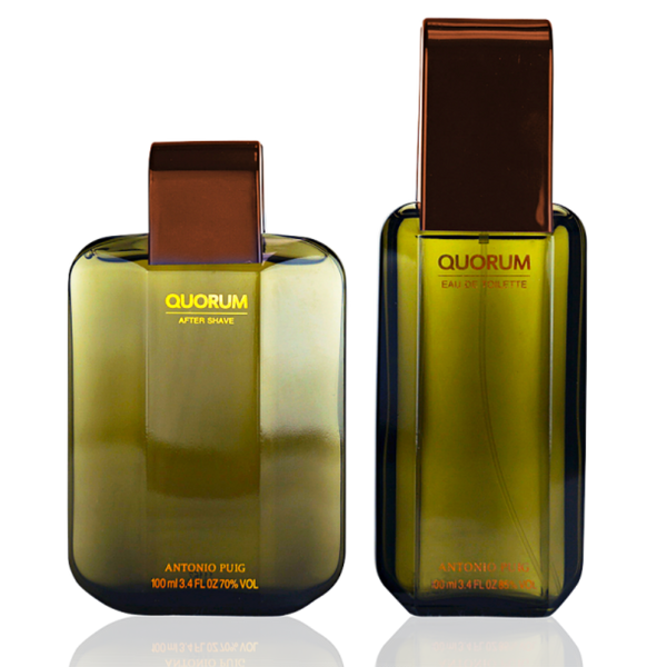 Antonio Puig Quorum Eau de Toilette 100ml + After Shave 100ml