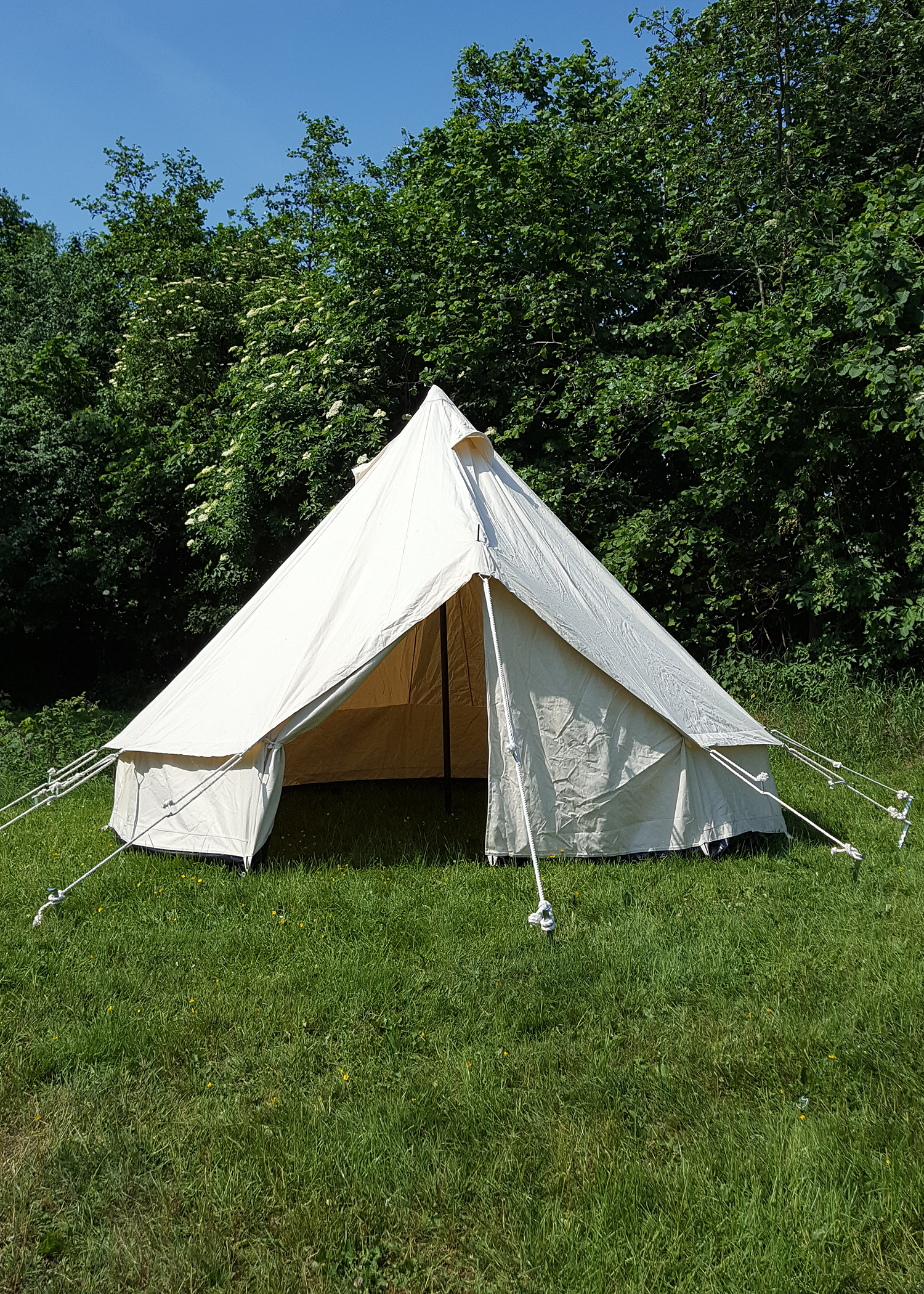 LARP Zelt Merglin, naturfarben | eBay