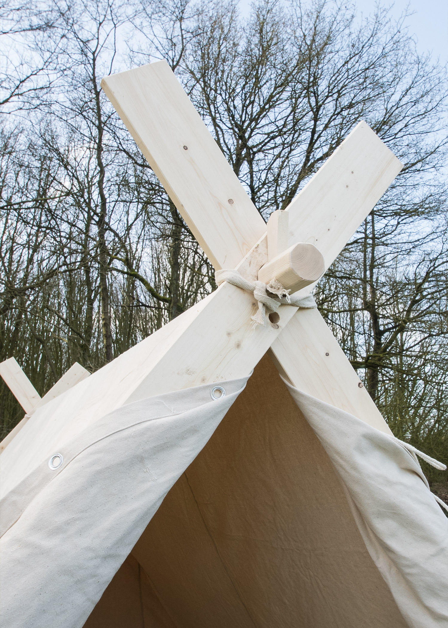 an de tent Eena Canvas Wall Tent main image 1