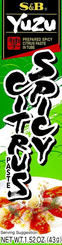S&B Yuzupaste Yuzu Kosho 43g | scharfe japanische Yuzu-Würzpaste
