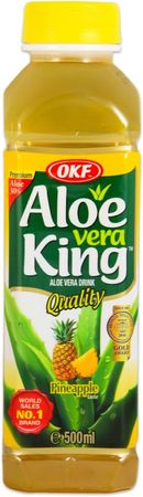 20x 500ml ] OKF Aloe Vera King Getrnk ANANAS Geschmack | Aloe Vera Drink  EINWEG | Yoaxia - Lebensmittel und Ambiente aus Asien