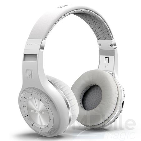 Bluedio Bluetooth Over-Ear Kopfhörer Hurricane Turbine Headset WEISS – Bild 1