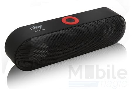 NBY Bluetooth Lautsprecher Speaker SCHWARZ