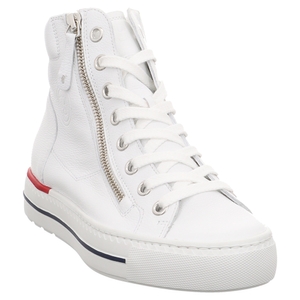 Paul Green | 4024 | High Top Sneaker | Schnürboots | weiß