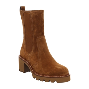 Paul Green - 9908 - Chelsea-Stiefelette - Blockabsatz | braun