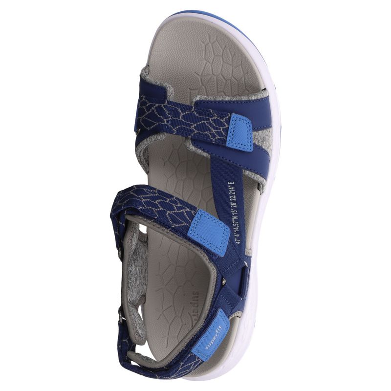 Superfit Criss Cross 1-000580 sandalen voor meisjes, turquoise lichtgroen 8400, 30 EU