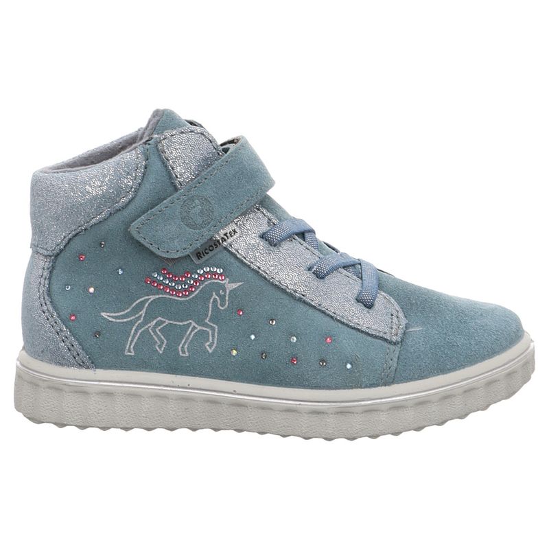 RICOSTA Ragazza Stivali GENI,Larghezza: Normale (Wms),Soletta Removibile,Sympatex,Impermeabile,Stivali Invernali,Caldo,Blu (Nautic/ozean / 170),26 EU