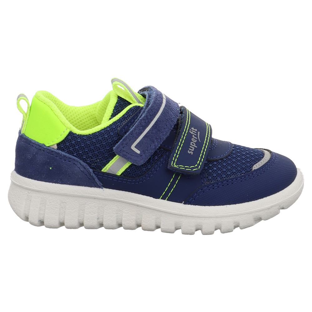 Superfit Mädchen Sport7 Mini Sneaker - Leichte Sportschuhe Mit Klettverschluss