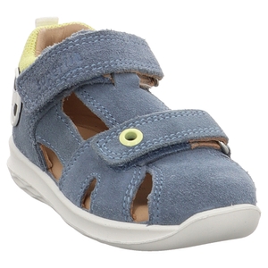 Superfit | Bumblebee | 1-000389 | Sandale Lauflern | Fußball | blau | gelb