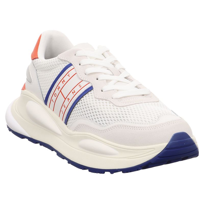 Tommy Jeans | EM0EM01221 | TJM Fashion Runner | Sneaker | weiß | blau