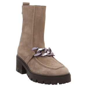 Gabor Comfort | 32.814 | Biker Stiefelette | Kettendetails | Velours | braun