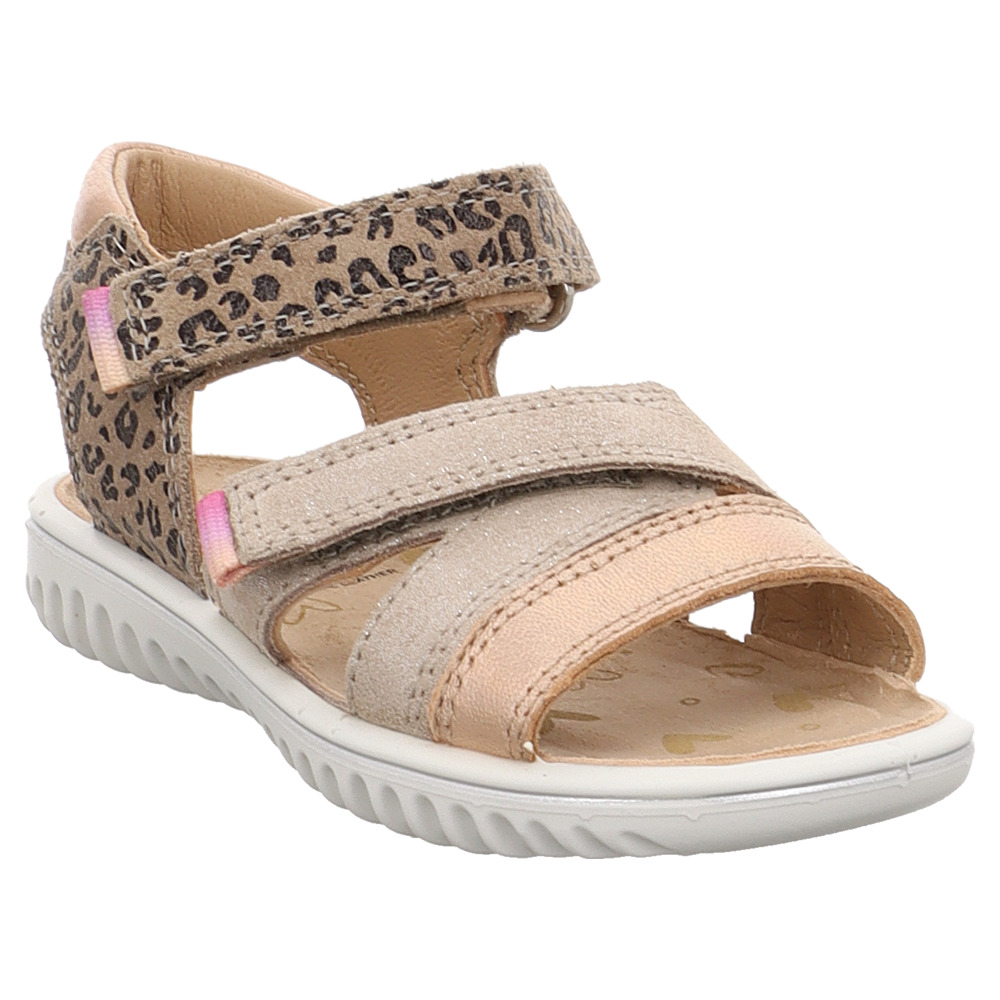 Superfit Sparkle 1009008 - Sandali Con Cinturino Per Bambine, Fodera In Pelle Vios Morbida, Suola Flessibile, Chiusura In Velcro