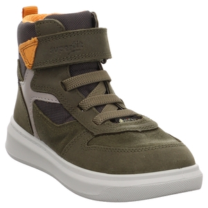 Superfit | Cosmo | 1-006478 | High Top Sneaker | Klett | Gore-Tex | grün | grau