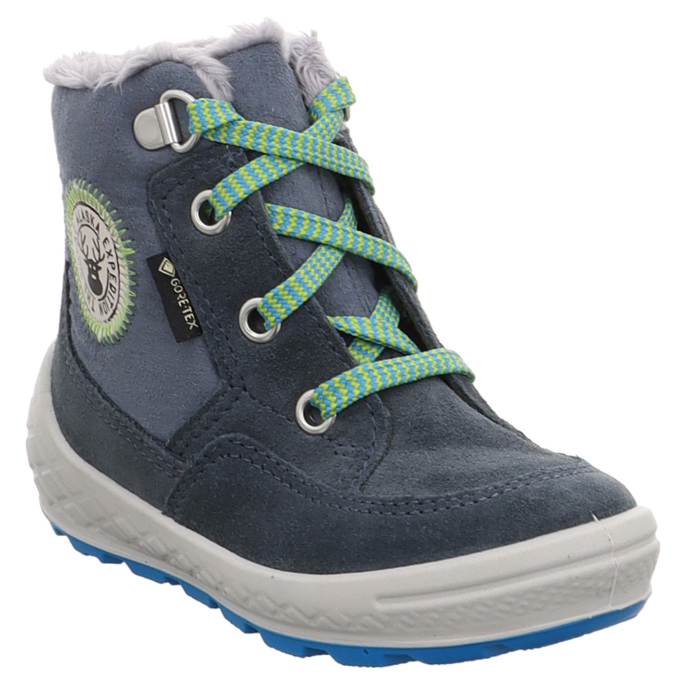 Superfit Jungen STORM Lauflernschuh - Gefütterte Sneaker Mit Klettverschluss | WMS Weite M IV