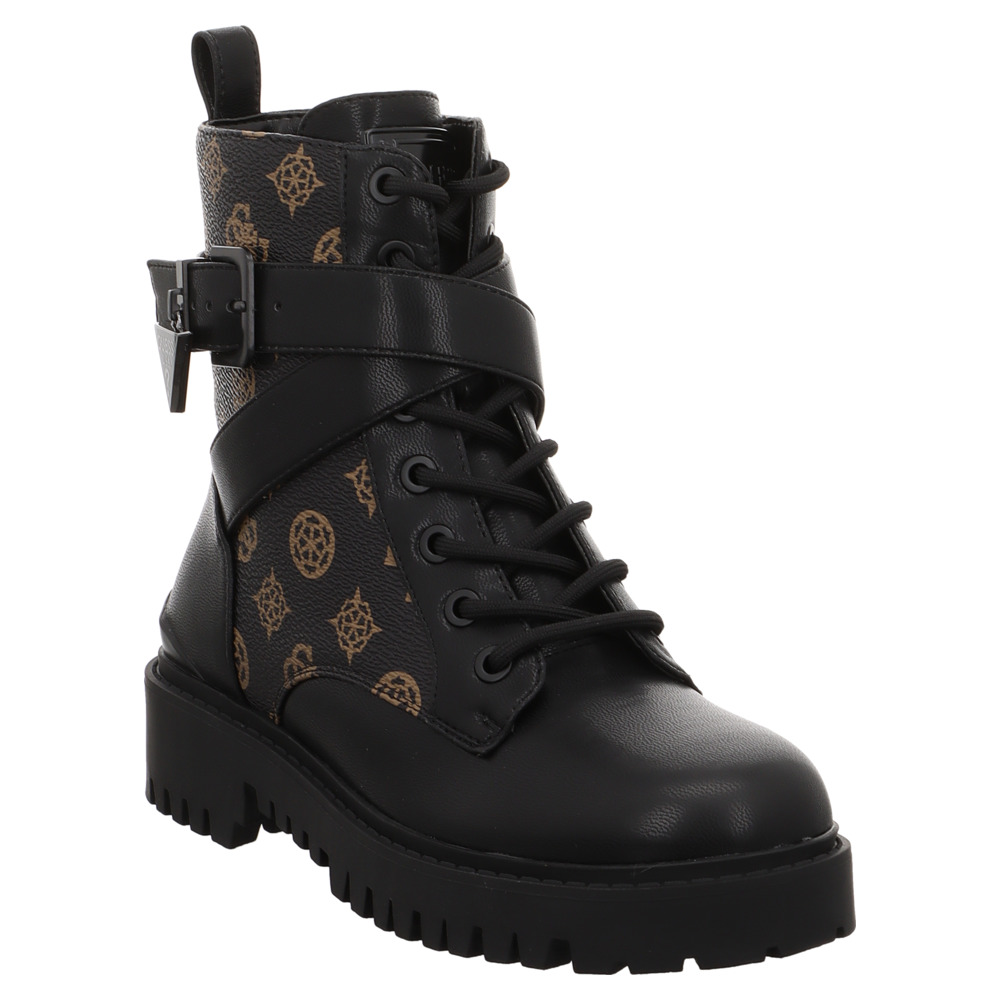 Biker Boots Boots Stiefel Guess Guess Osly Schnürstiefelette Mit