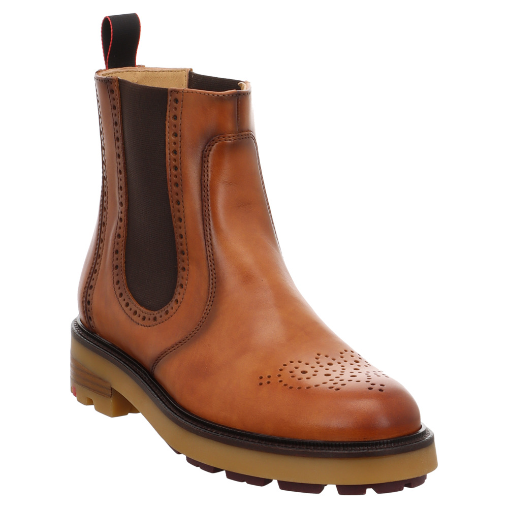 Ankle Boots Gabor Leder Boots Orange Gabor Schuhe Damen