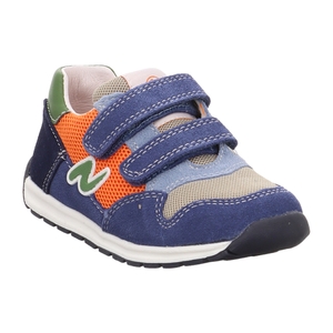 Naturino Sammy 3 Klettschuh - 2019955.01.2C63 - suede/net azure-grey-orange