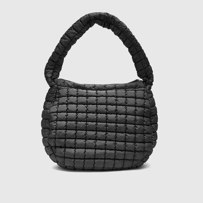 Apple of Eden - Puffer Hobo Valencia Black - Handtasche black | schwarz