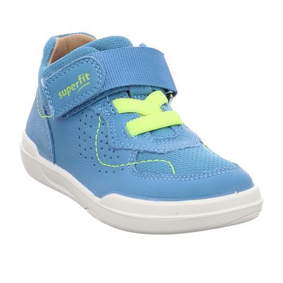 Superfit SUPERFREE Lauflerner Halbschuh - 1-000529-8400 - Hellblau hellblau | gelb