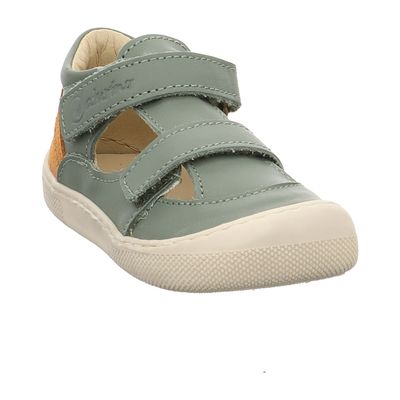 Naturino Barefoot Irtys Lauflerner Sandale - 2018470.02.3F57 - salbei-warmorange sage | warm | orange | grün