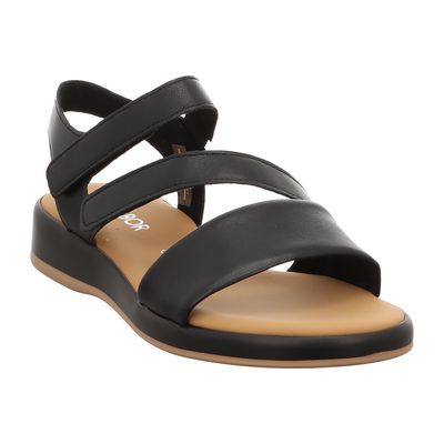 Gabor Comfort - 82.733.27 - Sandale - Damen - schwarz schwarz | schwarz