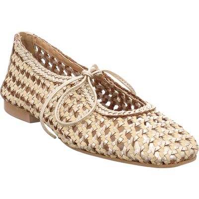 Gioseppo - WORDEN - 79106-P-PLATINO - Ballerina aus geflochtenem Leder - platin platin