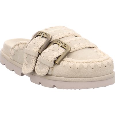 Mou Low Bio Sabot Pantolette - MU.SW631003A-CHLK - Chalk chalk | weiß