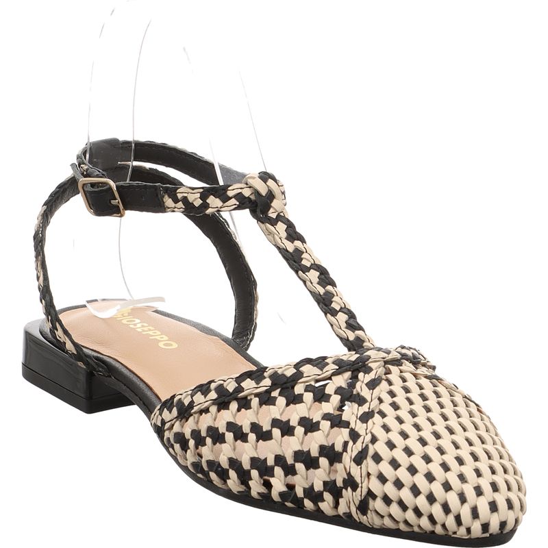 Gioseppo - JHELUM - gewebte Sandale - 79237-P-NEGRO - schwarz/weiß | schwarz