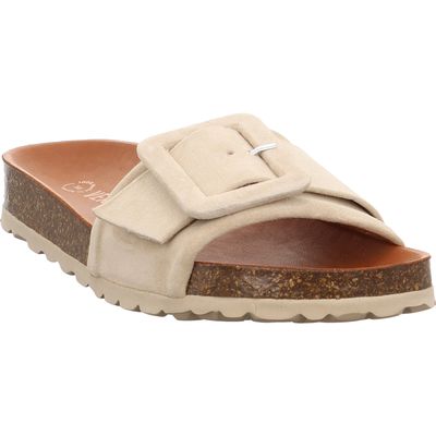 Verbenas Reiko Velour Crudo Pantolette - Natur crudo | natur