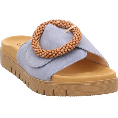 Gabor Fashion - 83.745.16 - Damen Pantoletten in blau sky | blau
