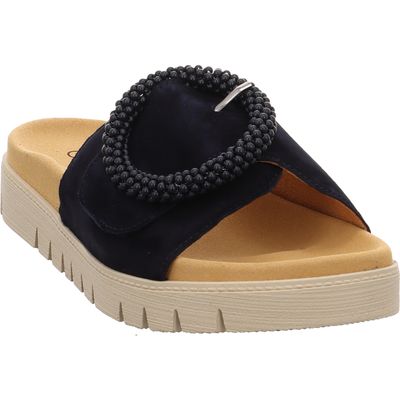 Gabor Fashion - 83.745.36 - Damen Pantoletten in dunkelblau dark blue | dunkelblau