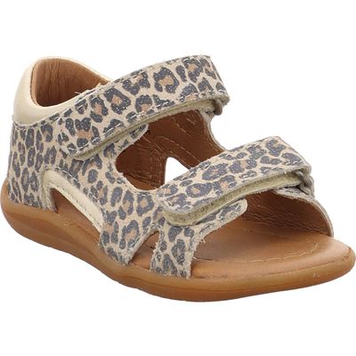 Ricosta Pepino Jasper Sommersandale - 50 1400102/650 - beige leo glitter beige | leoprint