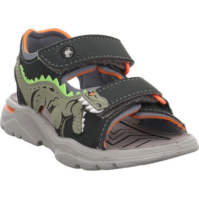 Ricosta Raptor Kinder-Sandale - 50 6701600/490 - grigio/grau kent/mamba grigio | grau | dino | grau