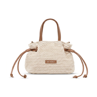 Hey Marly - Coastal Companion S-Crema - HM60-2620-S - Sommertasche beige | braun