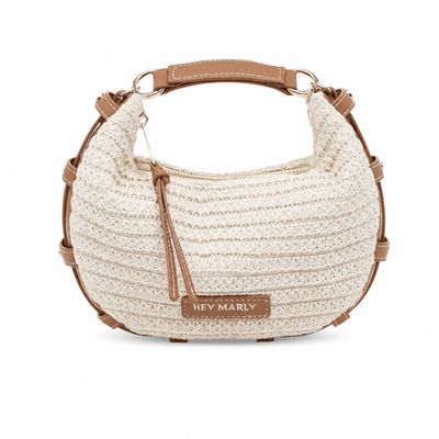 Hey Marly - Coastal Sister S-Crema-Cognac - HM60-2622-S - kleine Tasche beige | braun