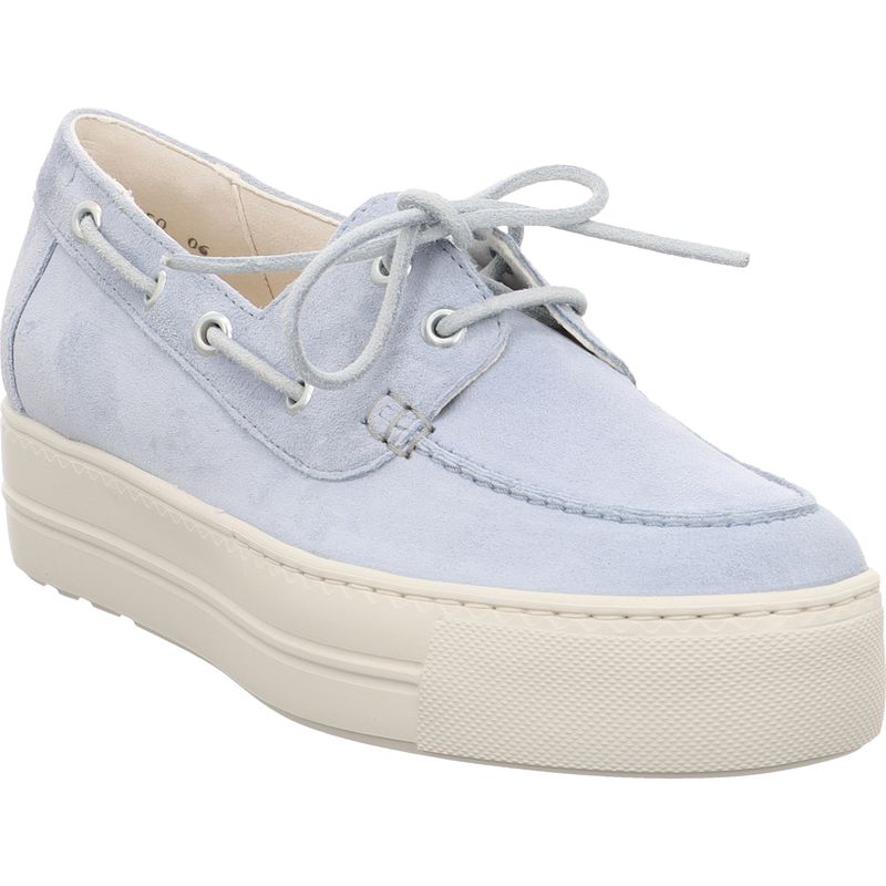 Paul Green - 1197-090 - Damen Schnürer in zartem blau