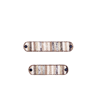 Hey Marly - Seaside Stripe PS2-Natural - HM26-0157-S - Topping silber