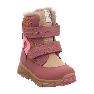 bisgaard Spencer TEX Klettstiefel - 64201-1952 - dark heather rosa