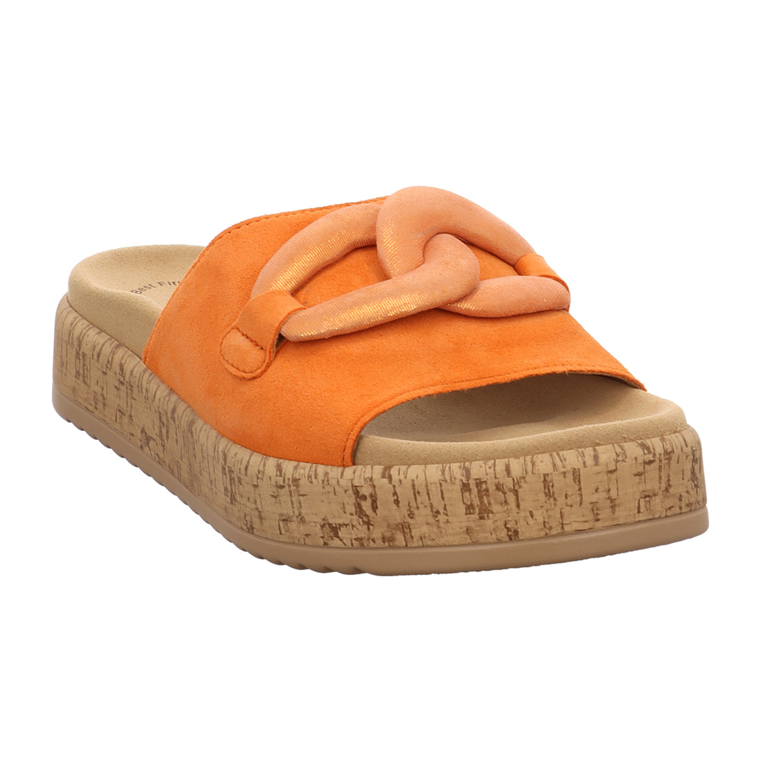 Gabor Damen Fashion Pantoletten – Aus Rauleder/Narbenleder, Mit Latexsohle, Bequem Für Haus, Garten, Sommer